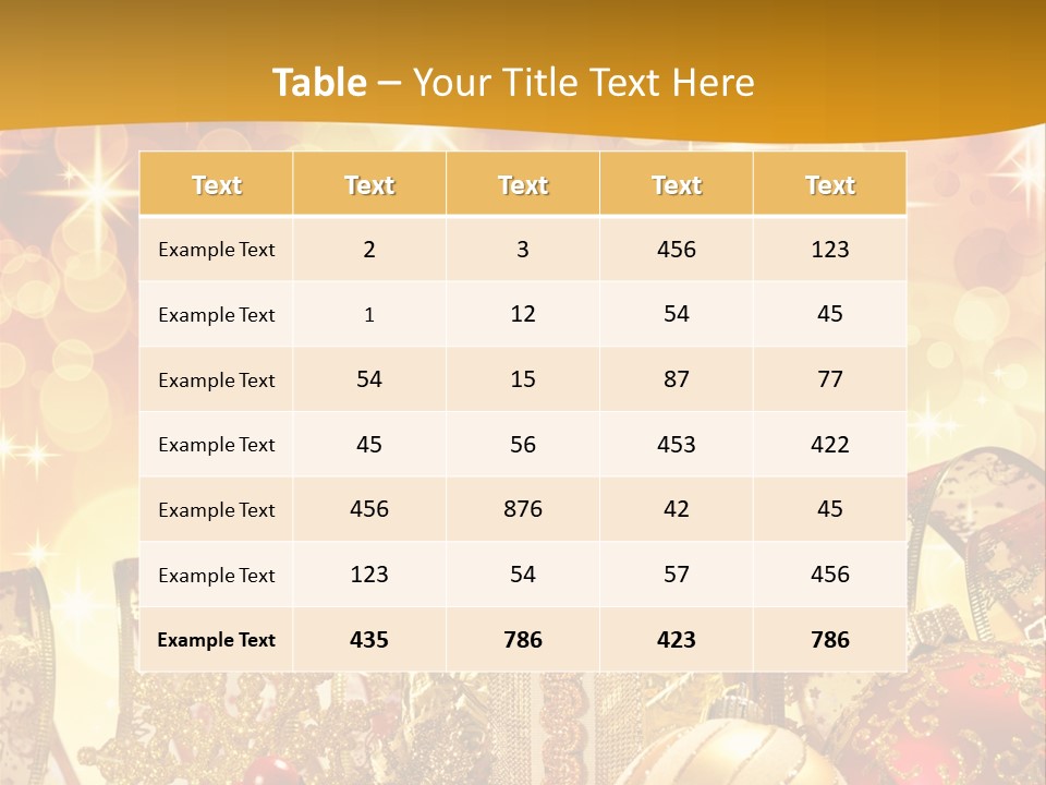 Christmas New Season PowerPoint Template