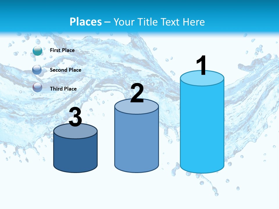 Wave Splash Fresh PowerPoint Template