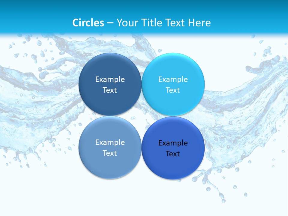 Wave Splash Fresh PowerPoint Template