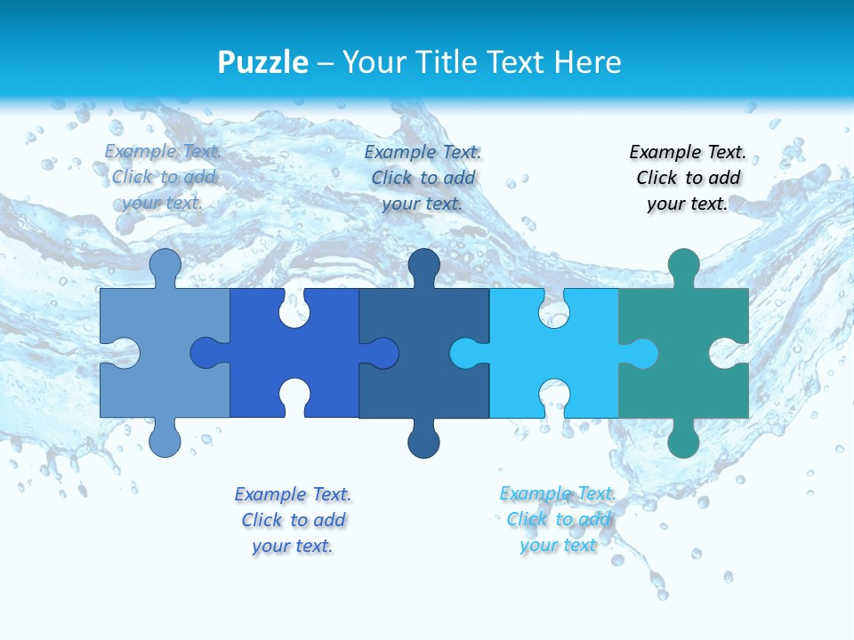 Wave Splash Fresh PowerPoint Template