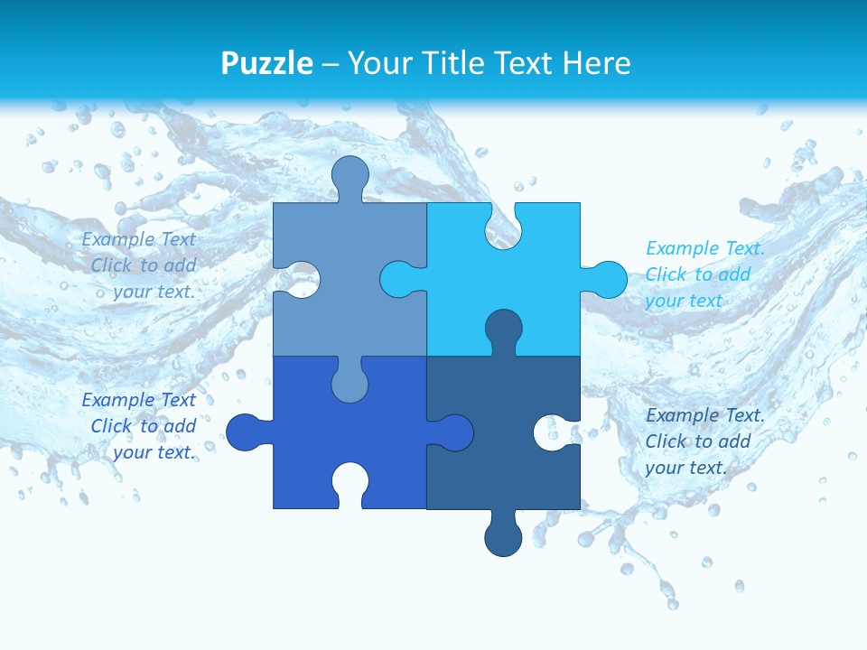 Wave Splash Fresh PowerPoint Template