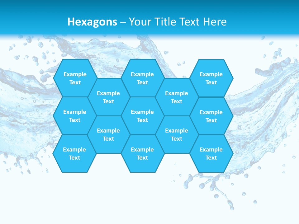 Wave Splash Fresh PowerPoint Template