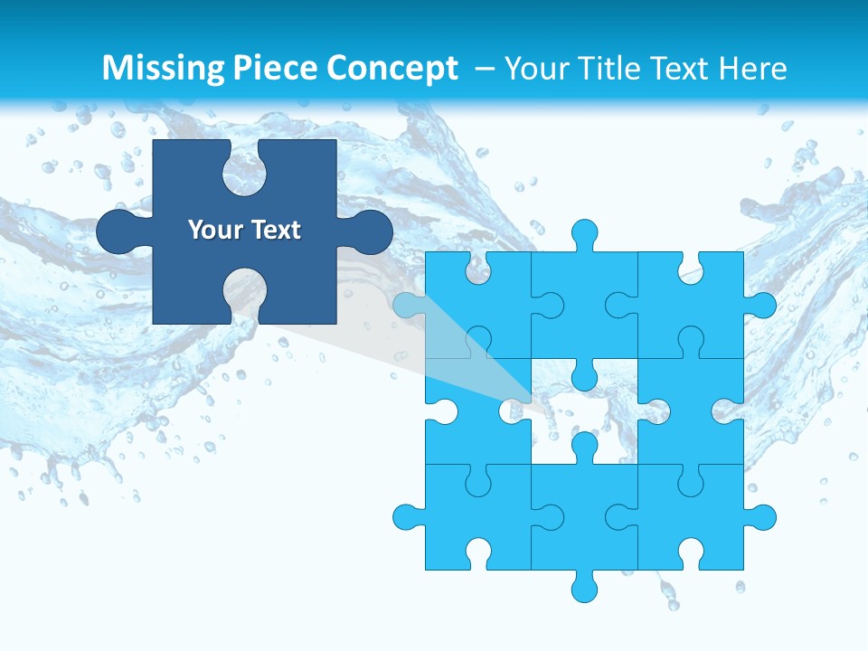 Wave Splash Fresh PowerPoint Template