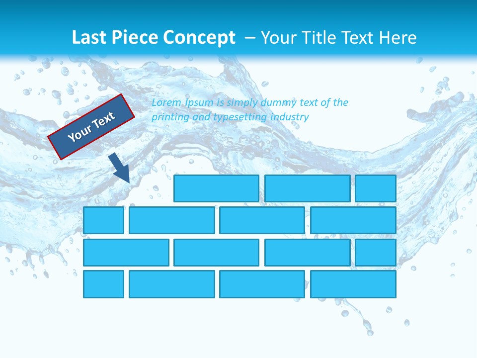 Wave Splash Fresh PowerPoint Template