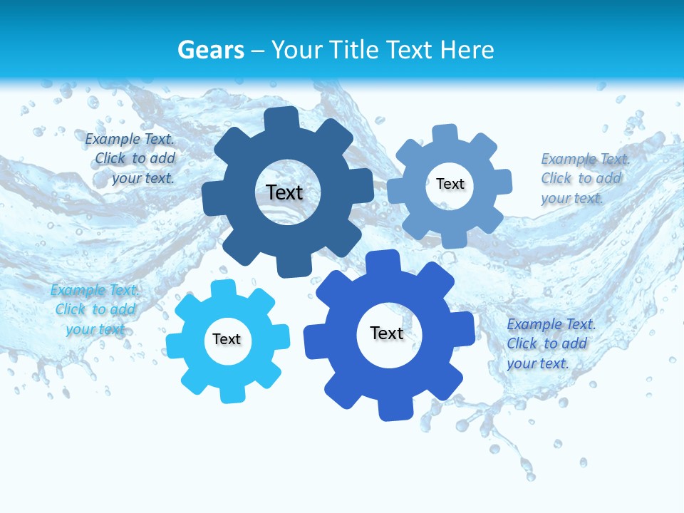 Wave Splash Fresh PowerPoint Template