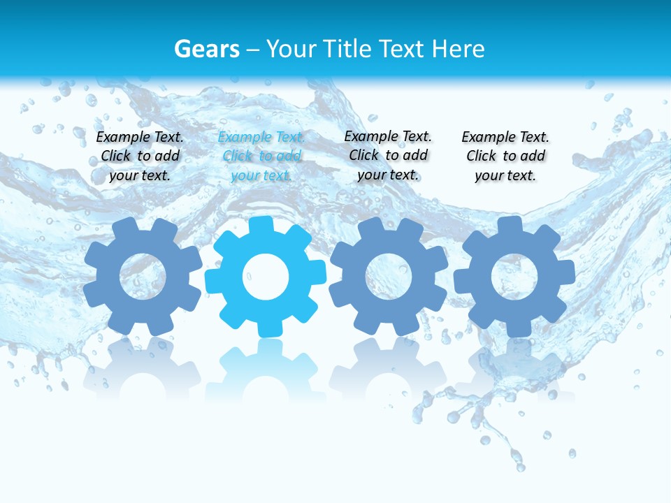 Wave Splash Fresh PowerPoint Template