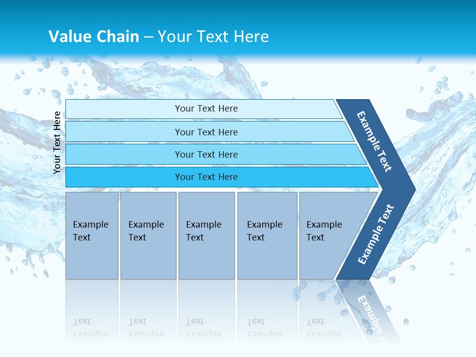 Wave Splash Fresh PowerPoint Template
