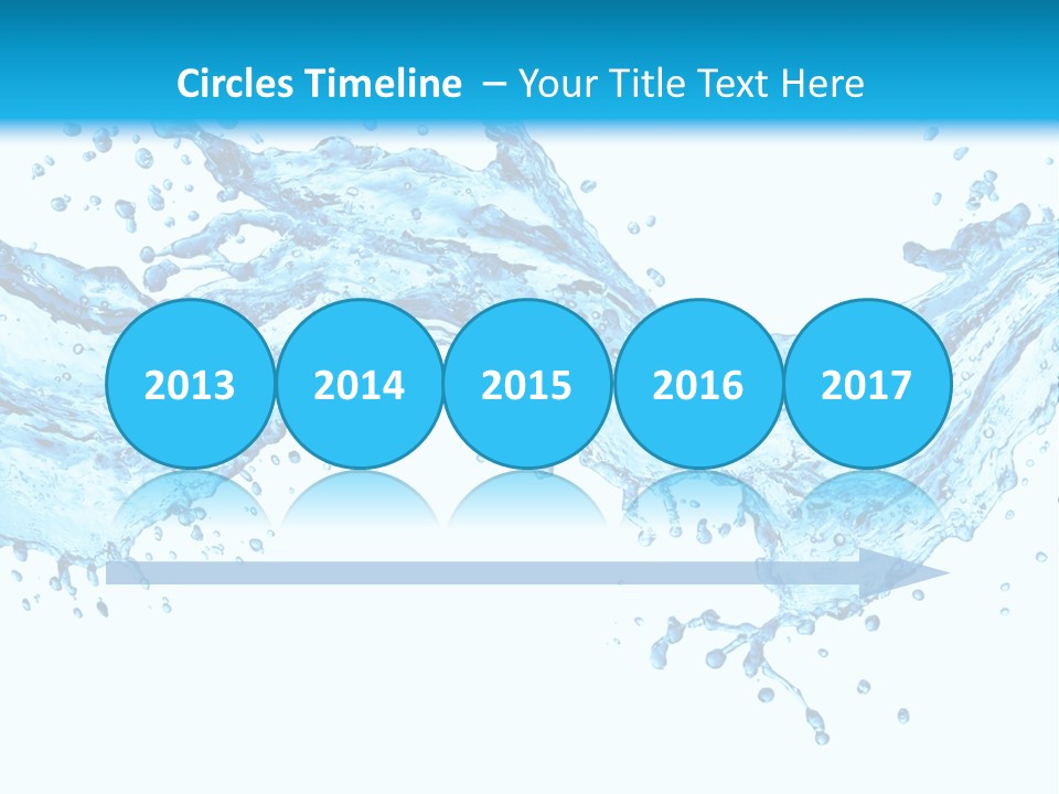 Wave Splash Fresh PowerPoint Template