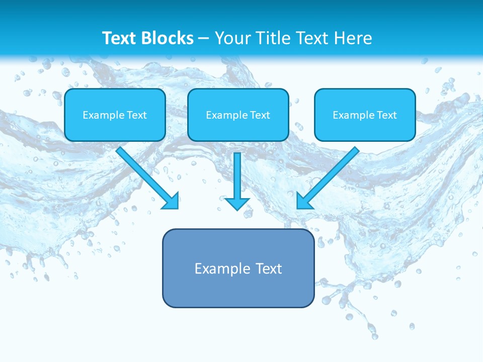 Wave Splash Fresh PowerPoint Template
