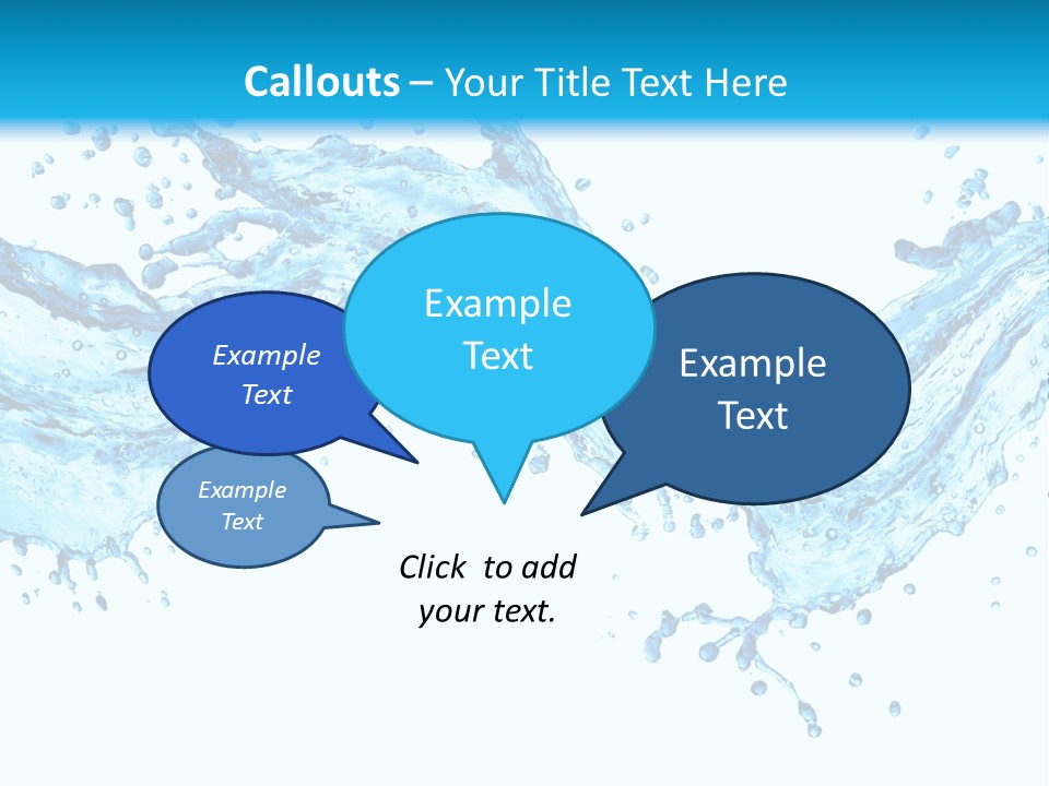 Wave Splash Fresh PowerPoint Template