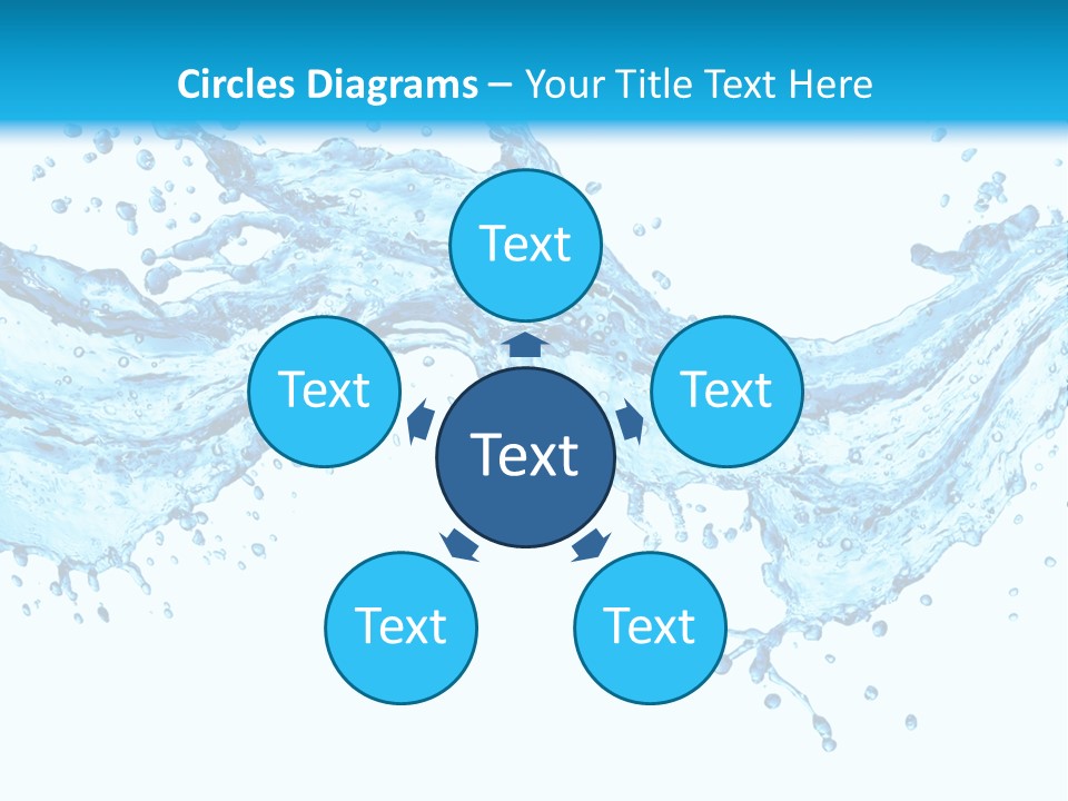 Wave Splash Fresh PowerPoint Template