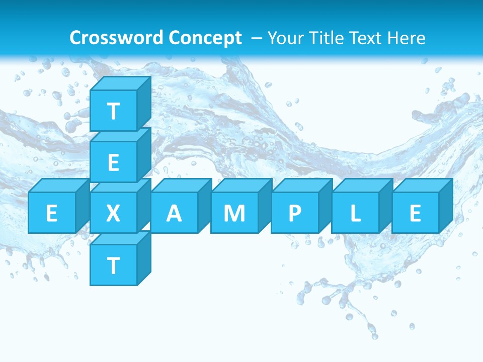 Wave Splash Fresh PowerPoint Template