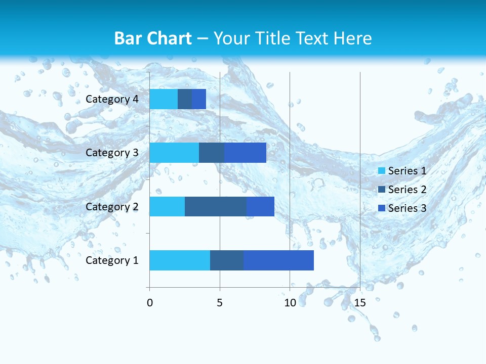 Wave Splash Fresh PowerPoint Template