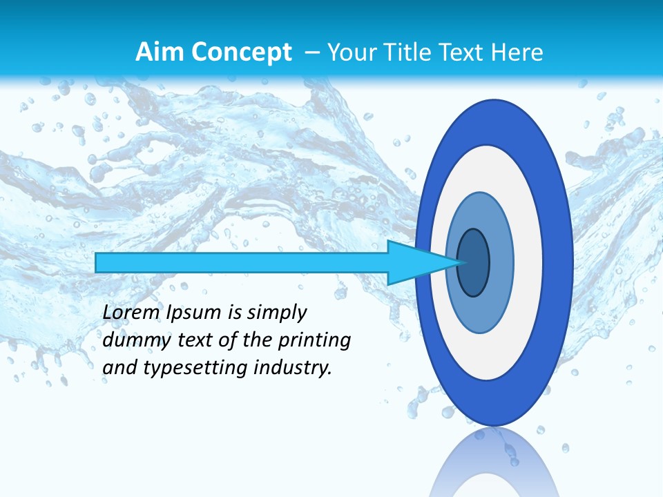 Wave Splash Fresh PowerPoint Template