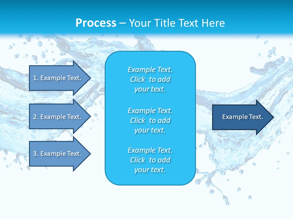 Wave Splash Fresh PowerPoint Template