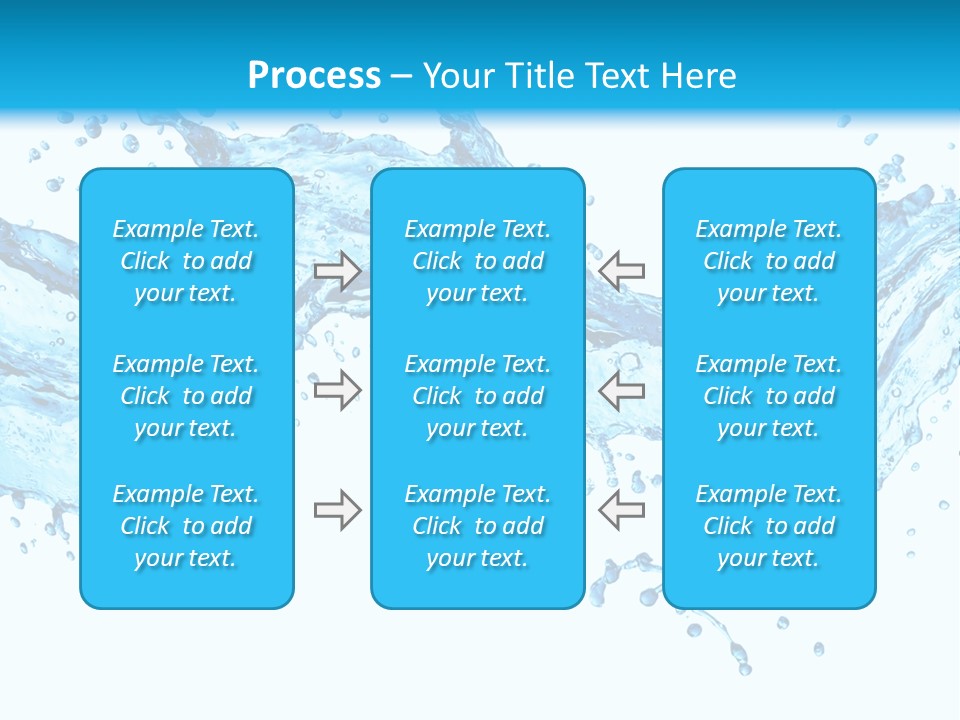 Wave Splash Fresh PowerPoint Template