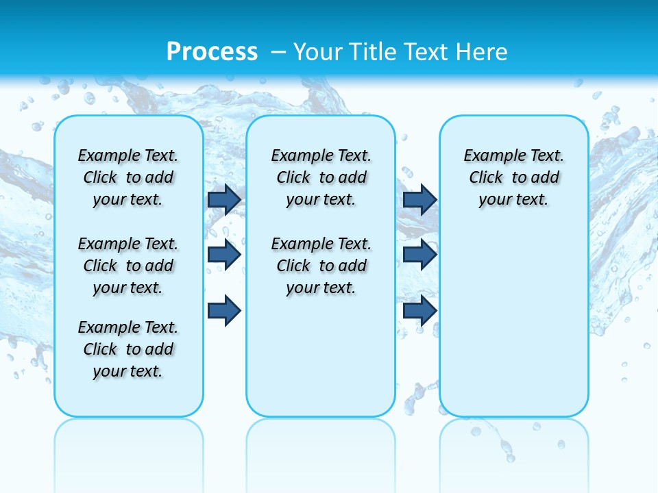 Wave Splash Fresh PowerPoint Template