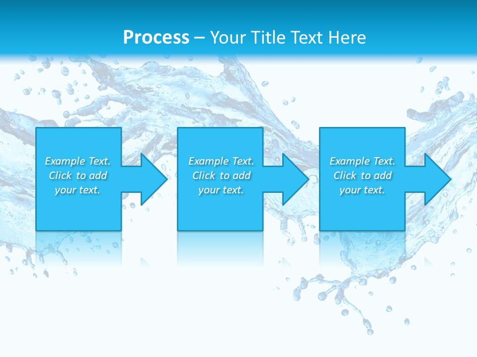 Wave Splash Fresh PowerPoint Template