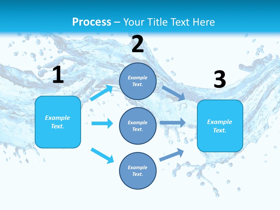 Wave Splash Fresh PowerPoint Template