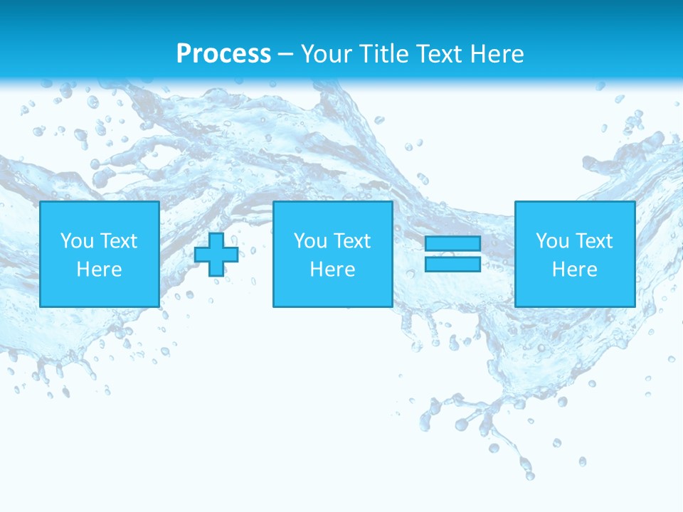 Wave Splash Fresh PowerPoint Template