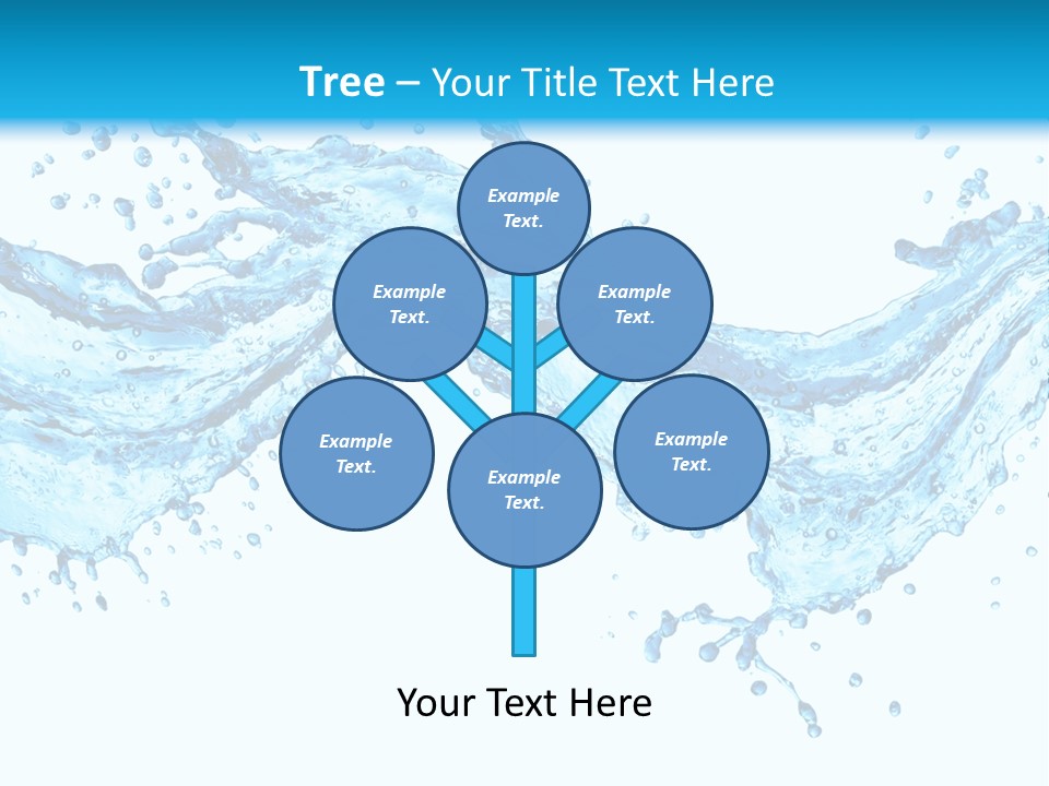 Wave Splash Fresh PowerPoint Template