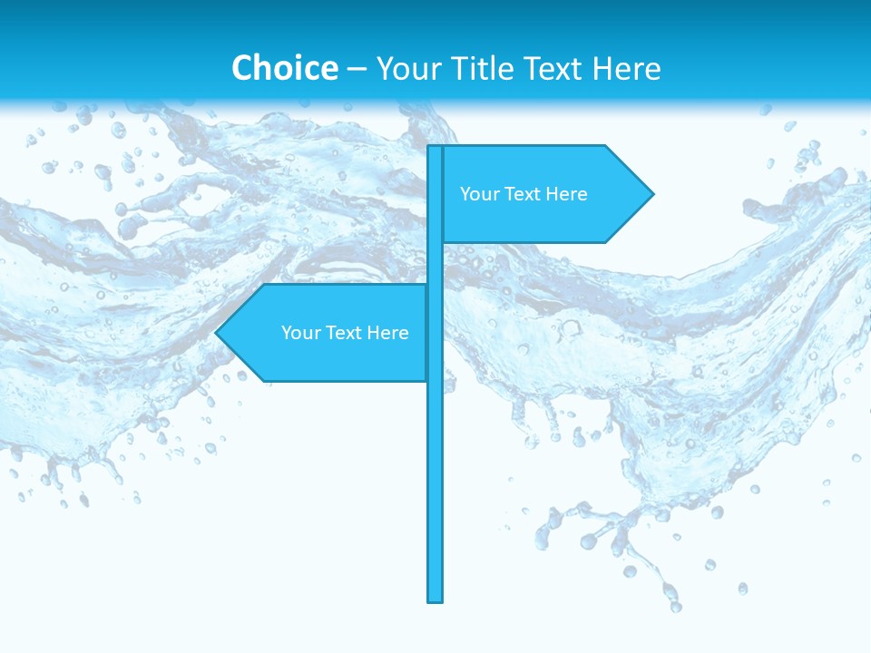 Wave Splash Fresh PowerPoint Template