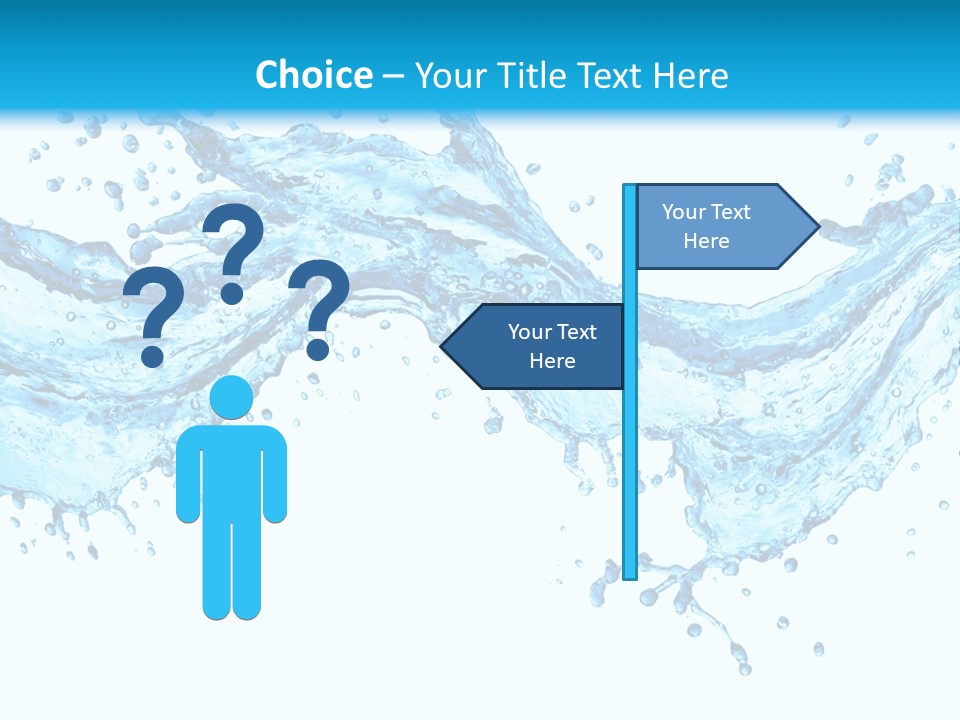 Wave Splash Fresh PowerPoint Template