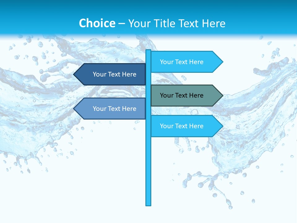Wave Splash Fresh PowerPoint Template