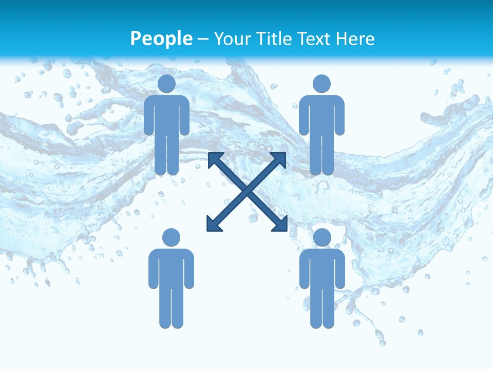 Wave Splash Fresh PowerPoint Template