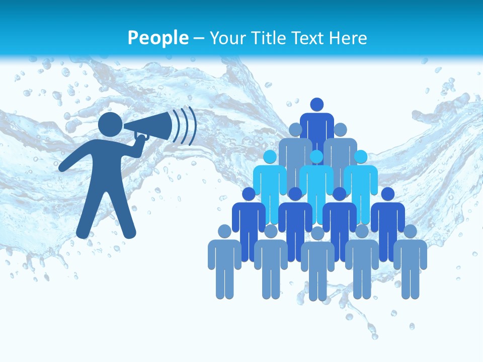 Wave Splash Fresh PowerPoint Template