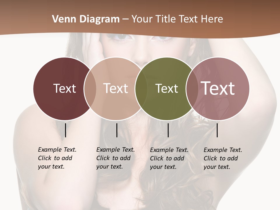 Vertical Long Girl PowerPoint Template