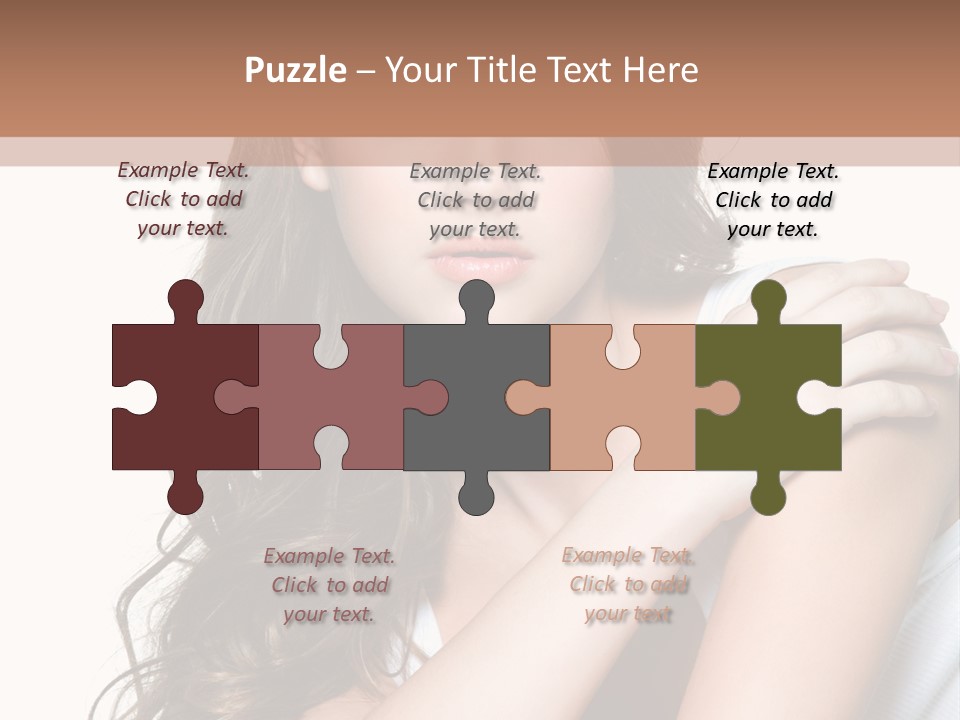 Clean Pretty Sensuality PowerPoint Template