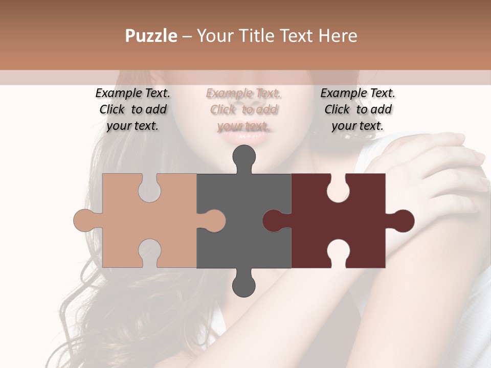 Clean Pretty Sensuality PowerPoint Template