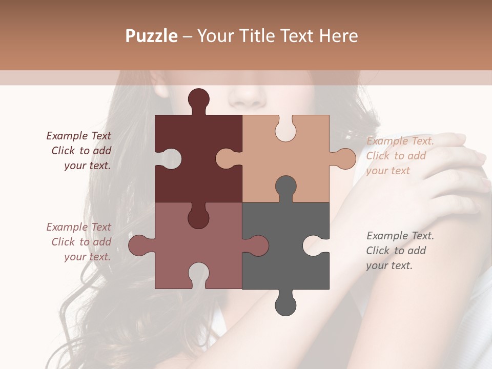 Clean Pretty Sensuality PowerPoint Template