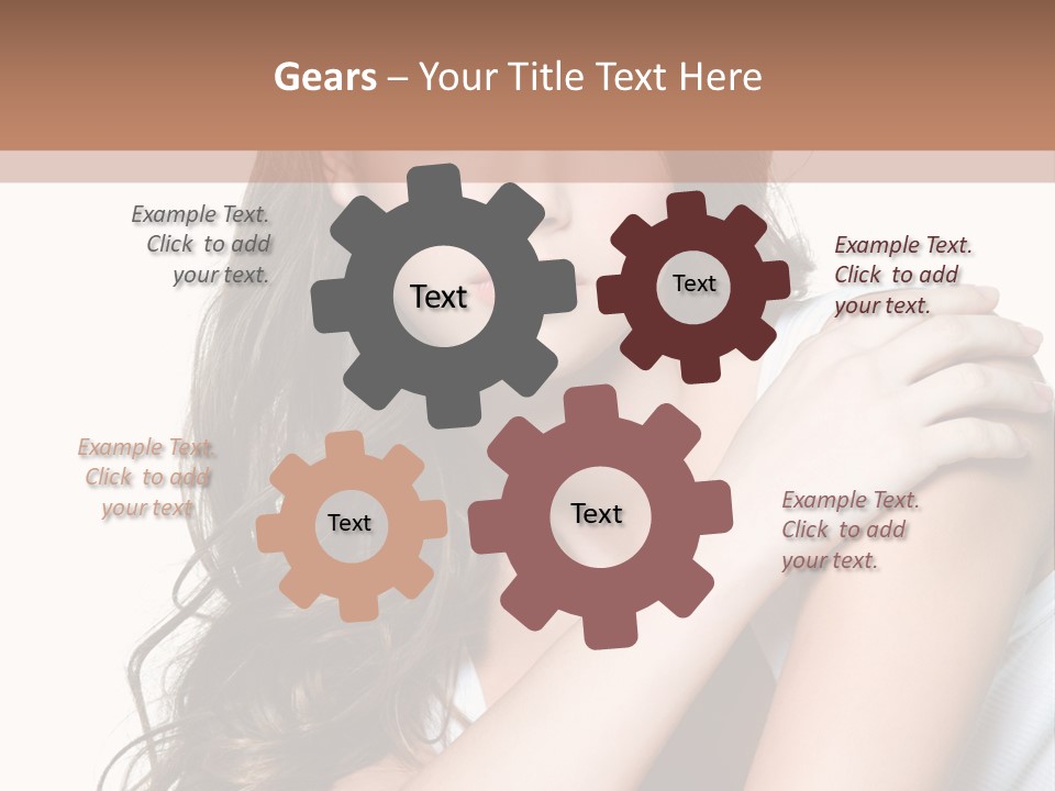 Clean Pretty Sensuality PowerPoint Template
