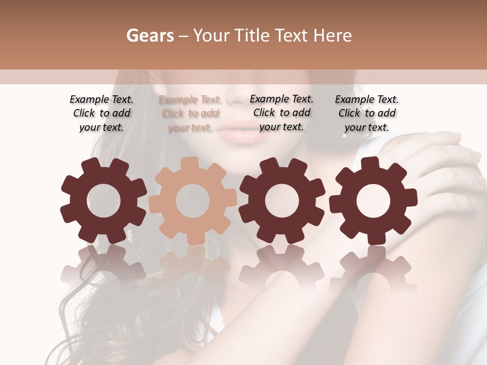 Clean Pretty Sensuality PowerPoint Template