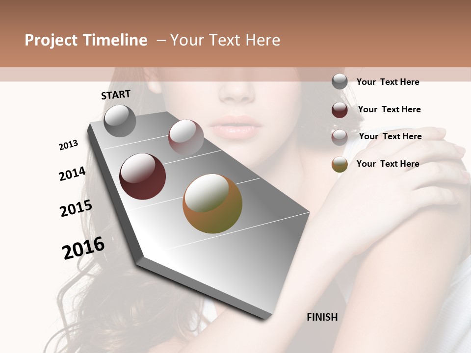 Clean Pretty Sensuality PowerPoint Template