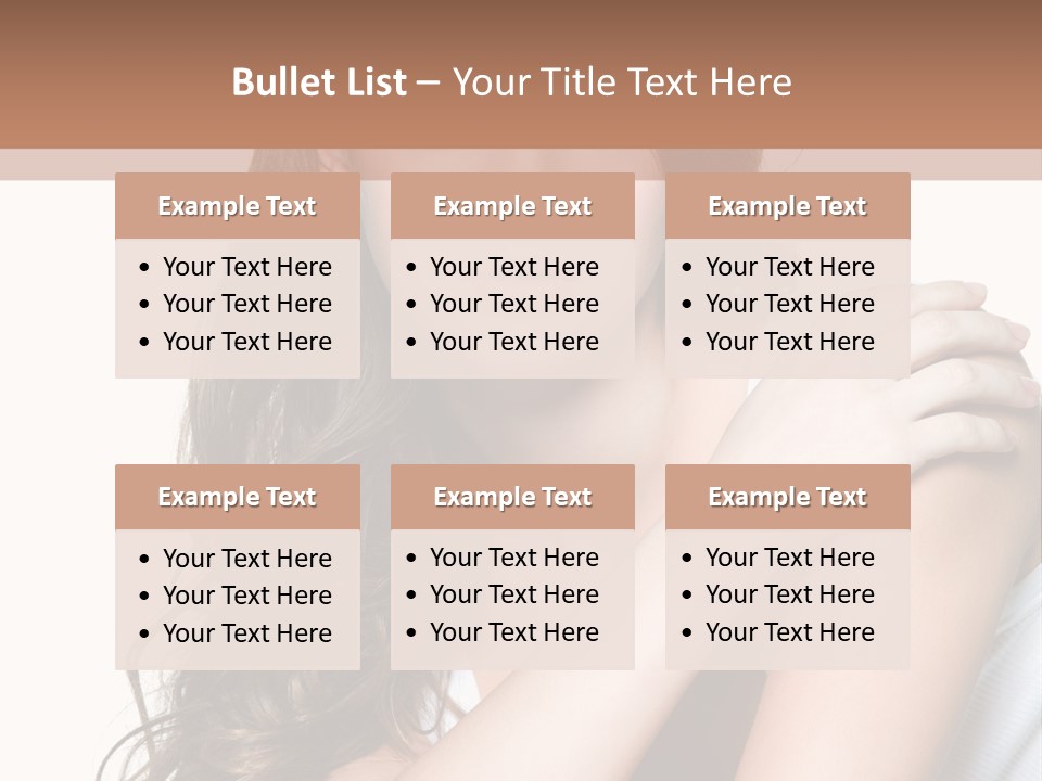 Clean Pretty Sensuality PowerPoint Template