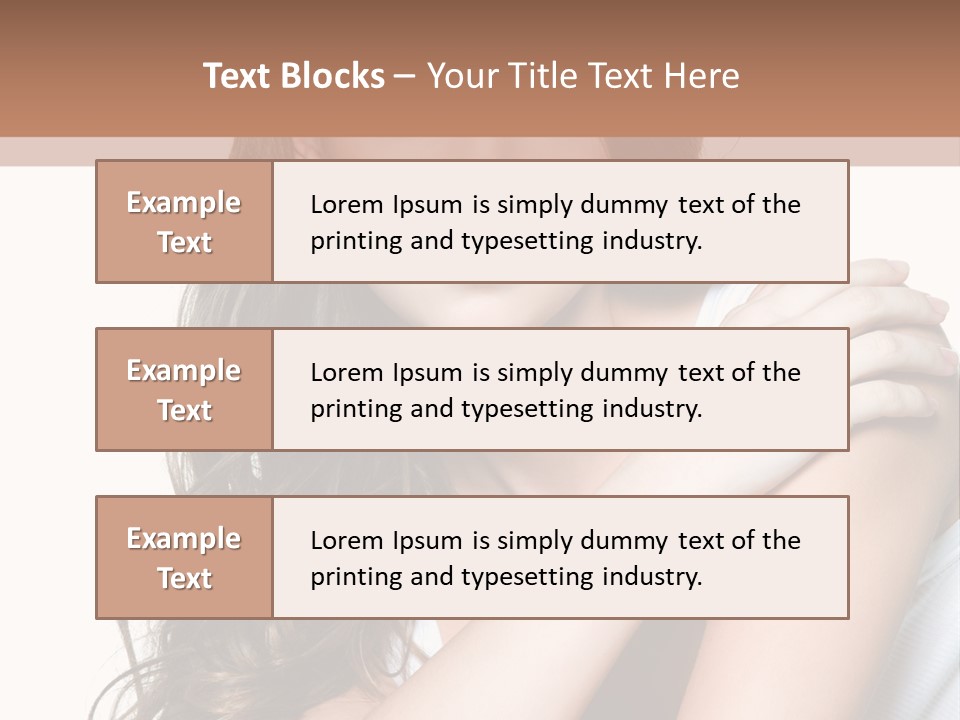 Clean Pretty Sensuality PowerPoint Template