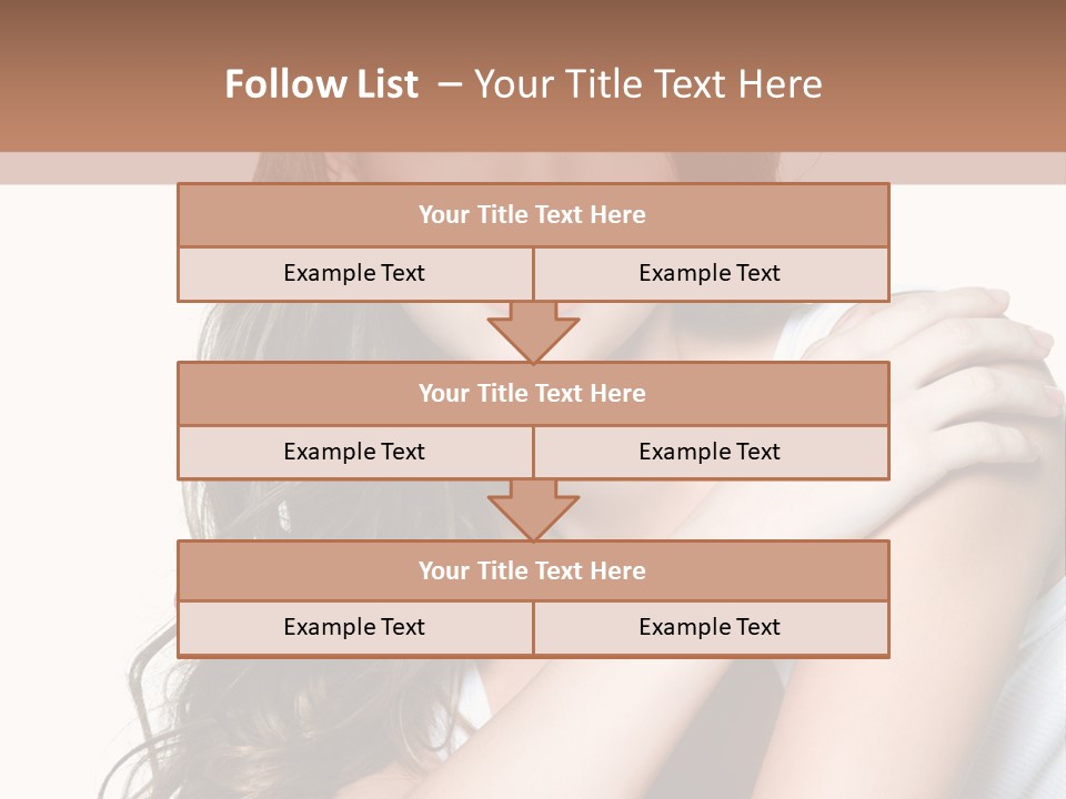 Clean Pretty Sensuality PowerPoint Template