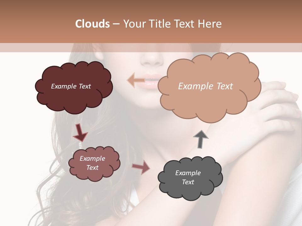 Clean Pretty Sensuality PowerPoint Template