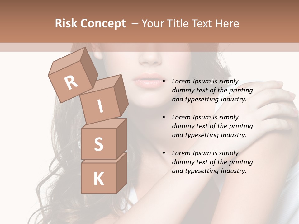 Clean Pretty Sensuality PowerPoint Template