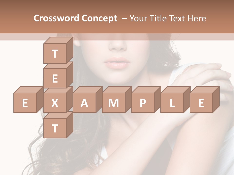 Clean Pretty Sensuality PowerPoint Template