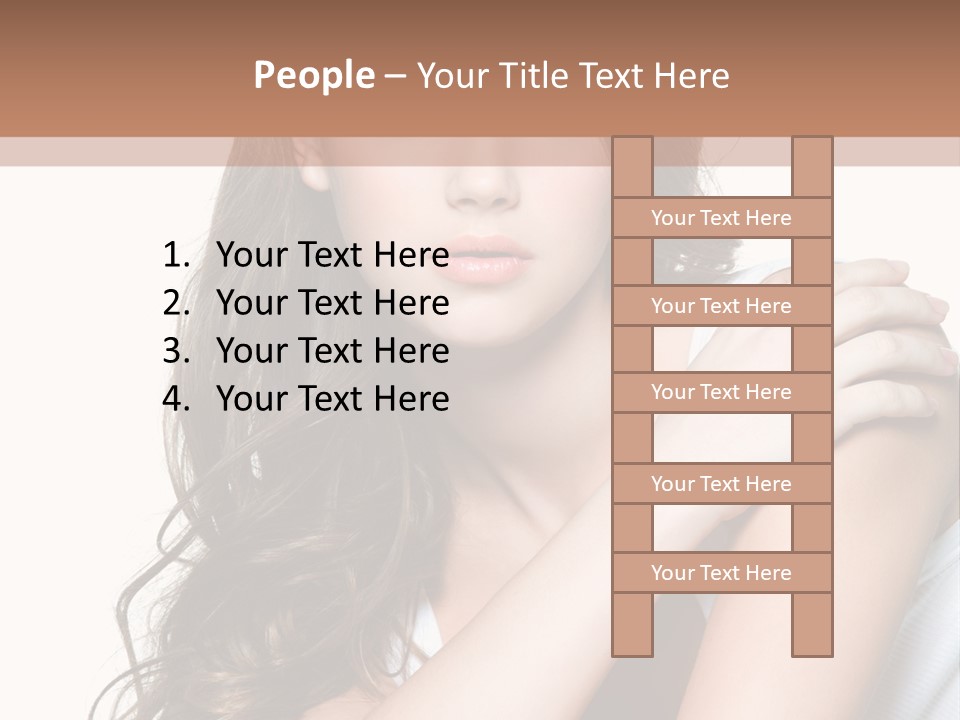 Clean Pretty Sensuality PowerPoint Template