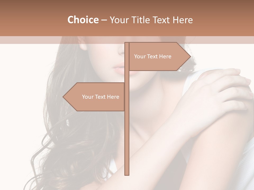 Clean Pretty Sensuality PowerPoint Template