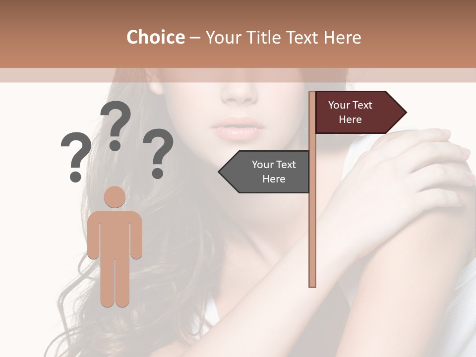 Clean Pretty Sensuality PowerPoint Template