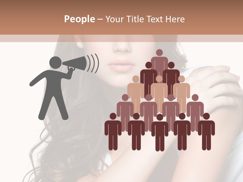 Clean Pretty Sensuality PowerPoint Template