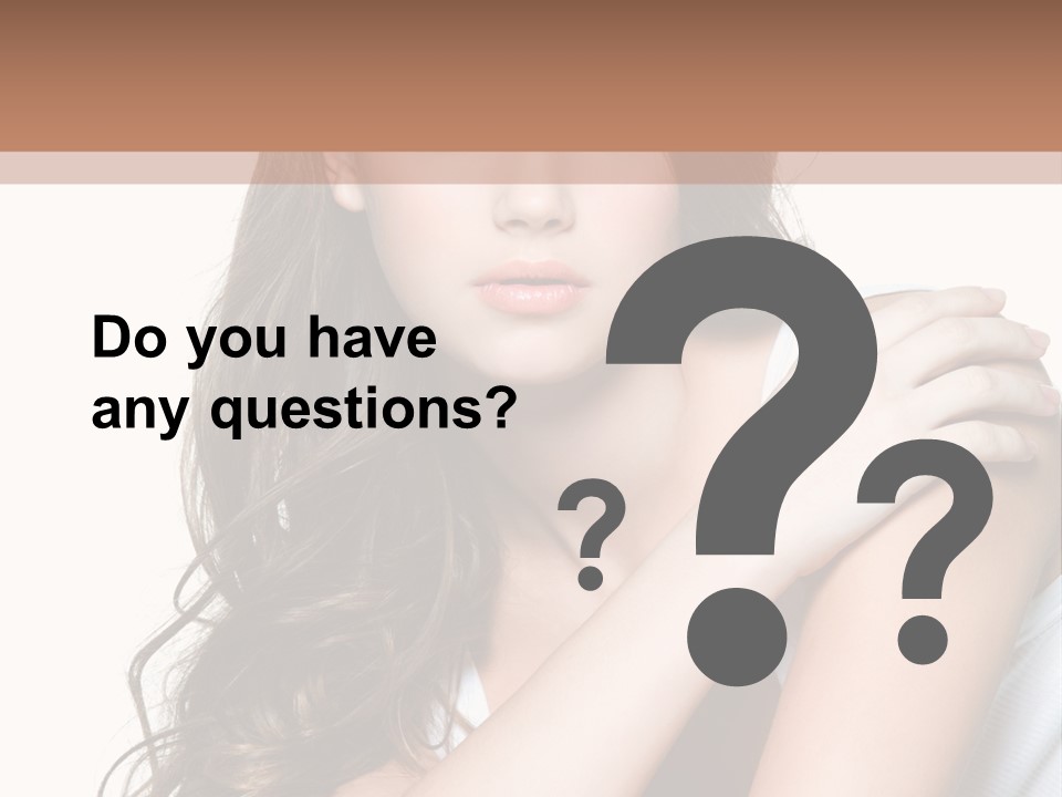 Clean Pretty Sensuality PowerPoint Template