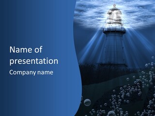 Underwater Marine Bright PowerPoint Template