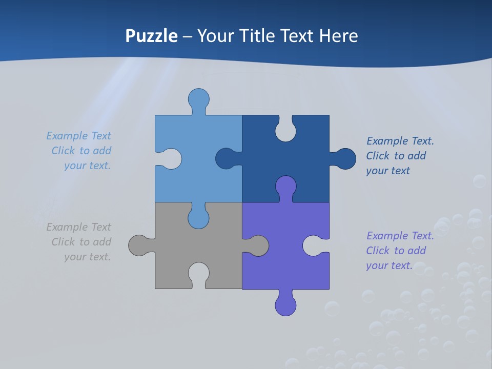 Underwater Marine Bright PowerPoint Template